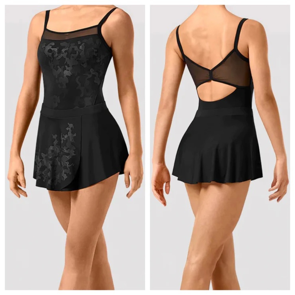 Bloch Ballet Dance Mirage Camo Print Wrap Skirt